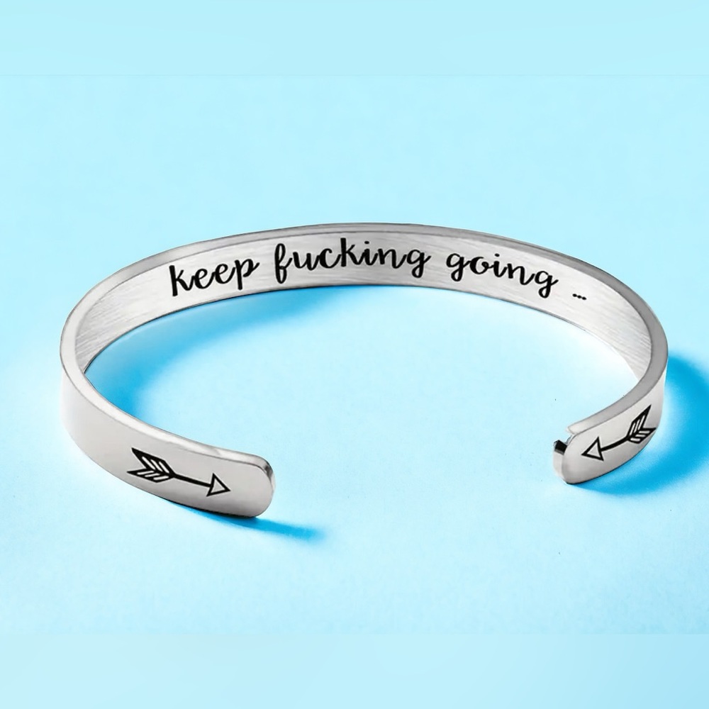 Inspirational Bracelet NEW Stainless Steel